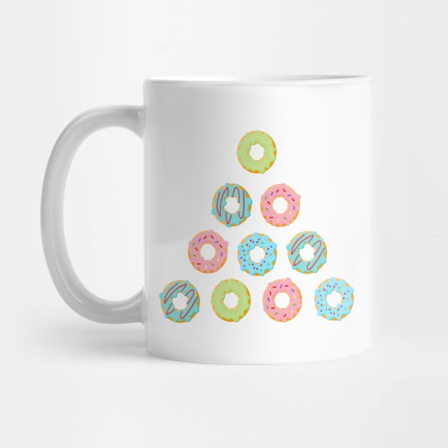 Donut christmas tree by lakokakr